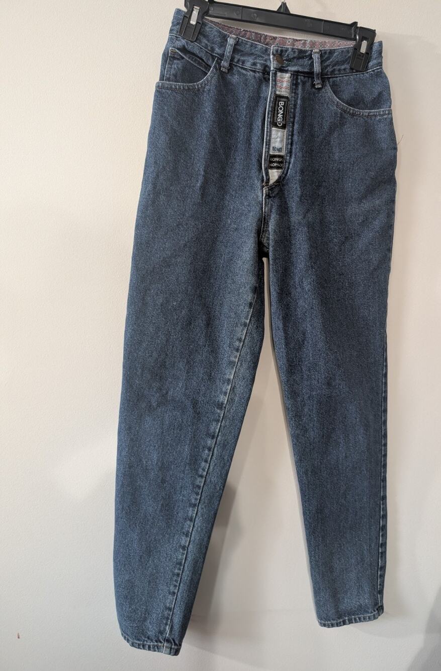 Vintage Classic High Waisted Women's Bongo Jeans Size 9-Y2K By Gene Montesano
